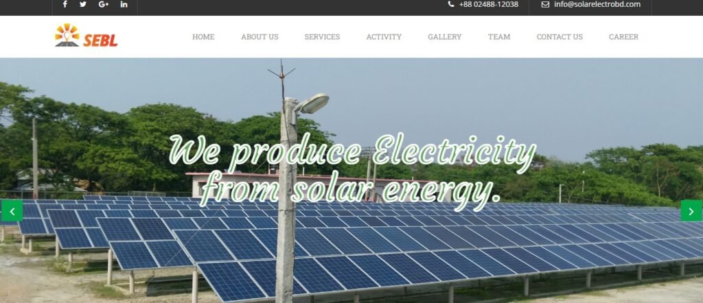 Solar Electro Bangladesh Ltd (SEBL)