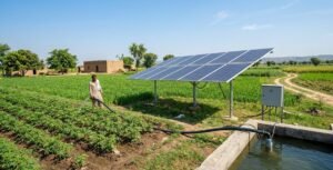 solar power irrigation pump rural farm